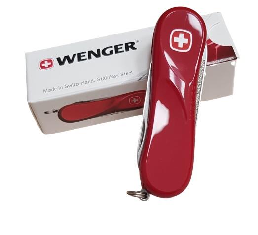 Wenger Evolution 80 Compact vouwpocket mes Zwitsers gemaakt roestvrij staal nieuw