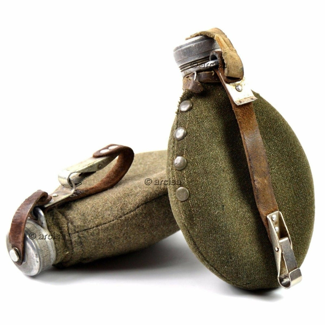 WWII origineel Zweden Zweeds leger drink fles fles fles militair kantine
