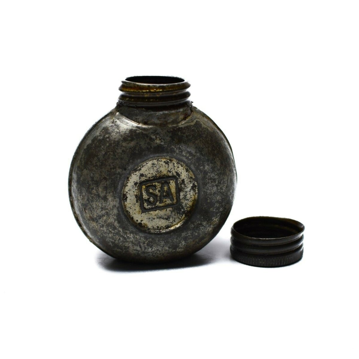 WO II PERIODE Echte Finse Army Oiler Bottle Reinigingsset
