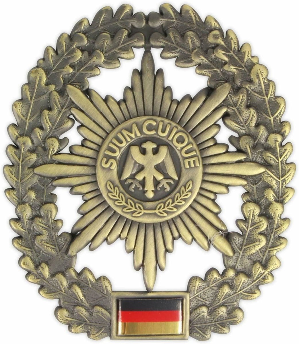 Echt Duitse leger Beret Insignia Badge Cockade Militaire politie FeldjagerTruppe