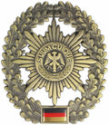 Echt Duitse leger Beret Insignia Badge Cockade Militaire politie FeldjagerTruppe