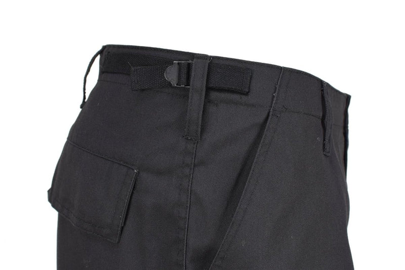 Mil-Tec Brand Military Style troops combat uniform army shorts black belt loops