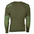 Originele Britse leger pullover commando groene olijftrui wol mannen trui